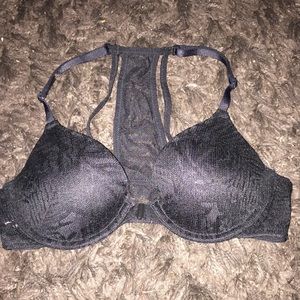 Pink Victoria’s Secret Black bra